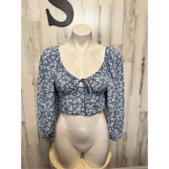 Wild fable blue blouse - Picture 7 of 9